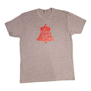 NEW Adult "Let Freedom Ring" Bell Short Sleeve Shirt L